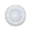 Jesco 1-light 4" LED disk Light - Mutli-Groove Design 2700K RE-GEO-FM-99204-2790-WH